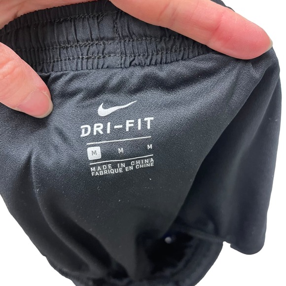 Women's Nike Dry Fit Running shorts black and blue EUC - Medium - Picture 5 of 7